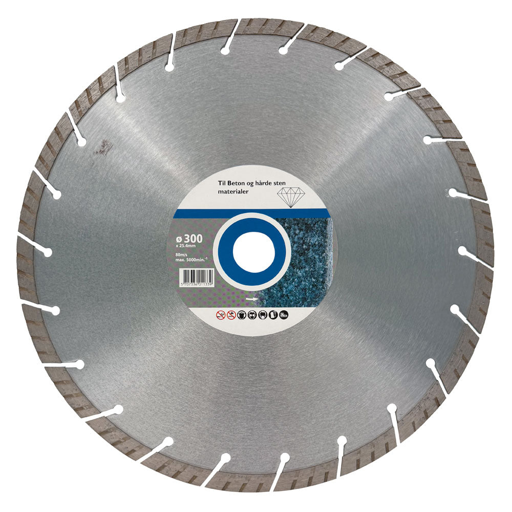 Diamanttrennscheibe 350x25,4 mm - TURBO - Für Stahlbeton