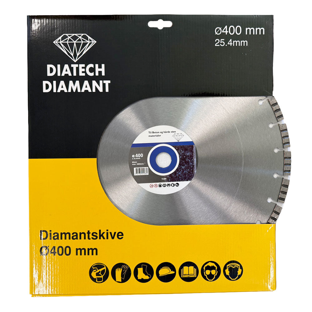 Diamanttrennscheibe 350x25,4 mm - TURBO - Für Stahlbeton