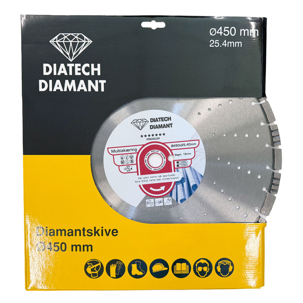 Asphaltblatt 450x25,4 mm - Premium - KOMBI für Asphalt und Beton