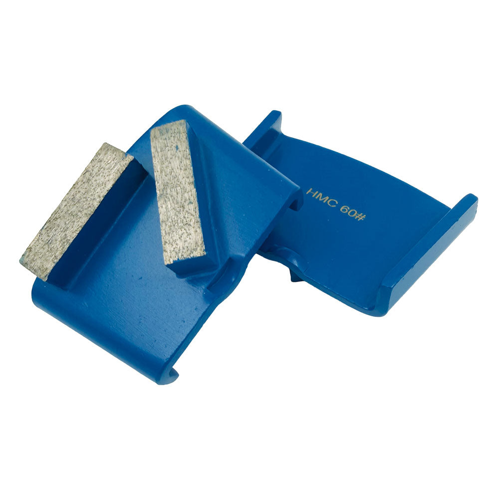 Schleifsegment HTC/HMC DIA Korn 60 - BLAU - Für mittleren Beton - Lange Lebensdauer