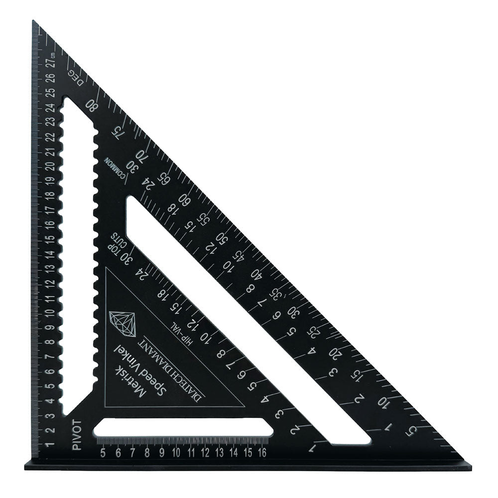 Anschlagwinkel Aluminium 305x305x430 mm – 45° und 90° – Diatech
