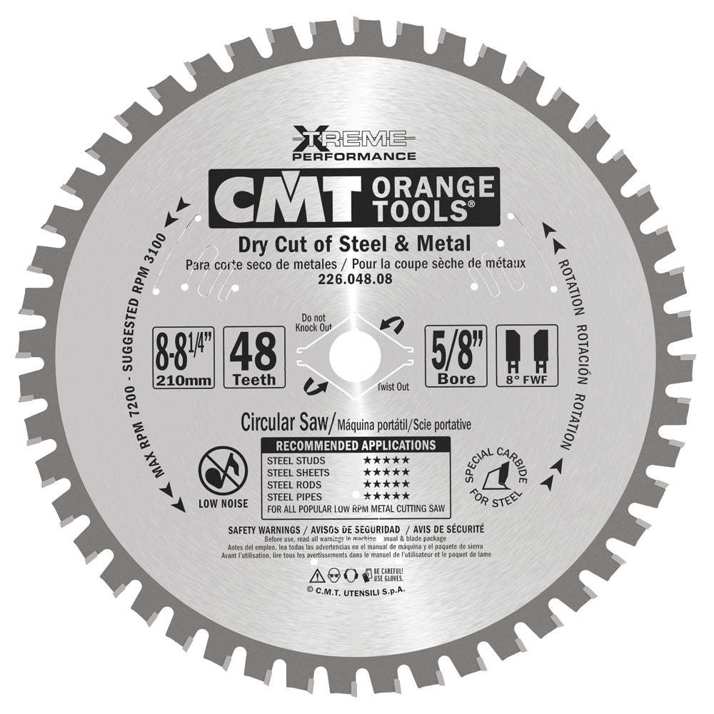 Sägeblatt 184mm x 2,0mm x 15.87mm Z48 Trockenschnitt