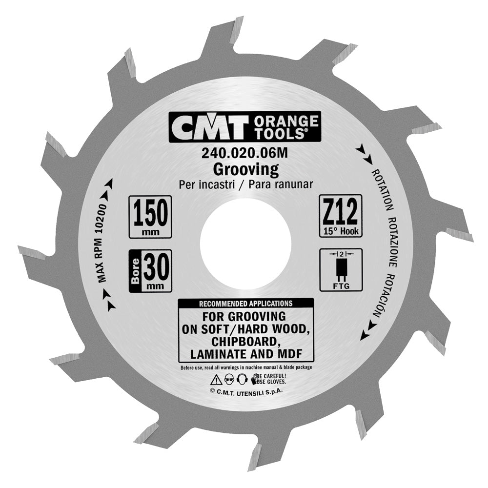 Nutsägeblatt 150mm x 2,0mm x 30mm Z12F