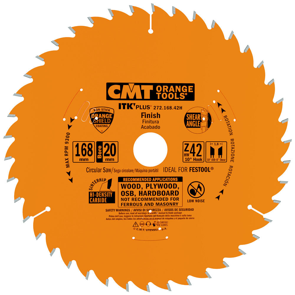 Sägeblatt 168mm x 1,8mm x 20mm Z42 W