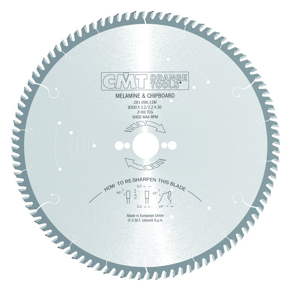 Sägeblatt 300mm x 3,2mm x 30mm Z96 TF