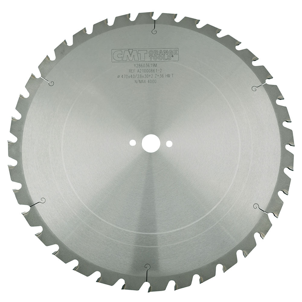 Sägeblatt 470mm x 4,0mm x 30mm Z36 F für Porenbeton
