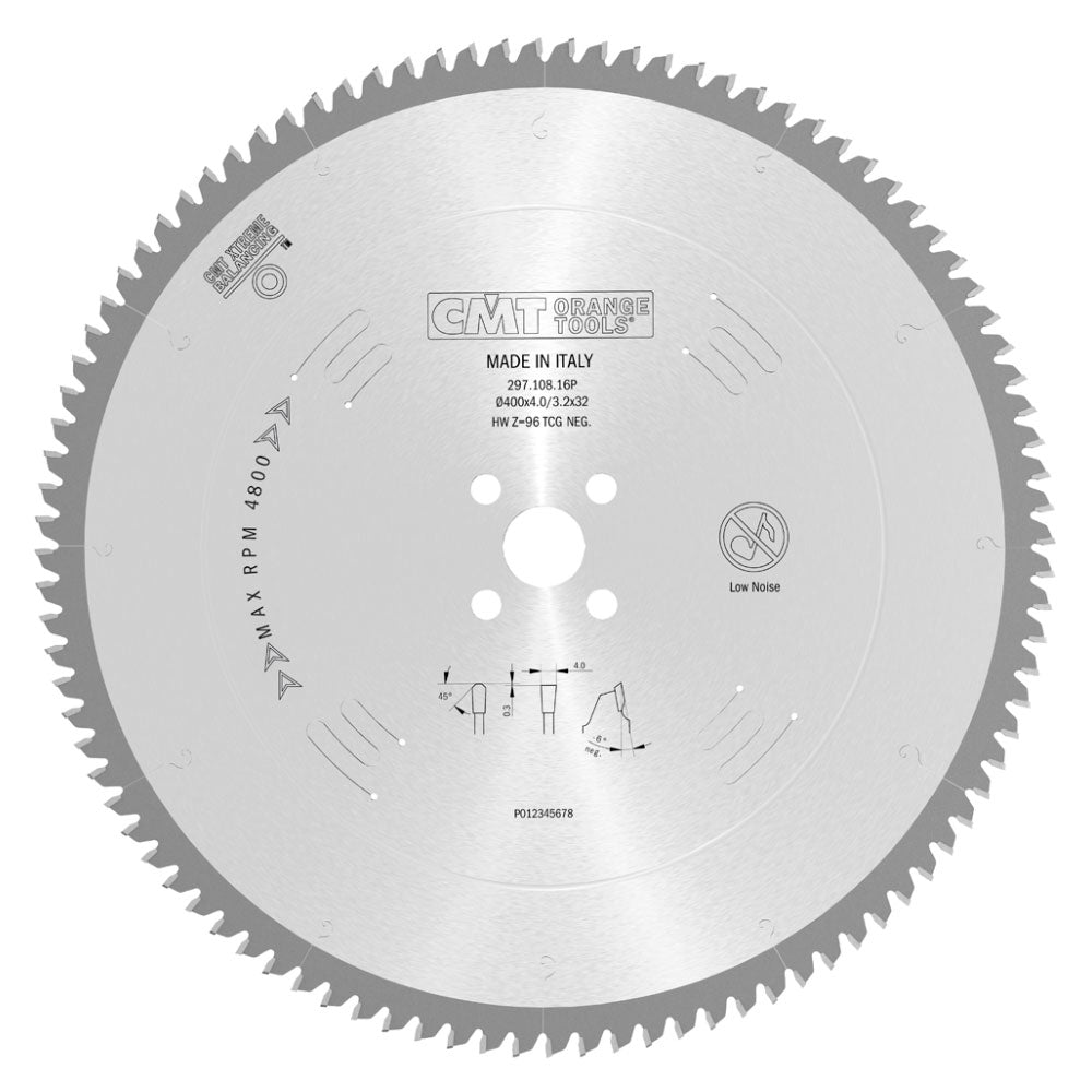 Sägeblatt 400mm x 3,8mm x 32mm Z108 NE NEG