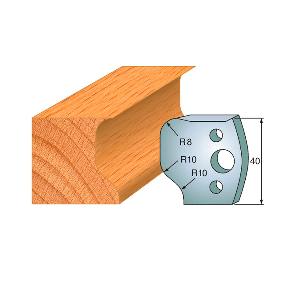 Profilmessersatz 40mm Profil 49