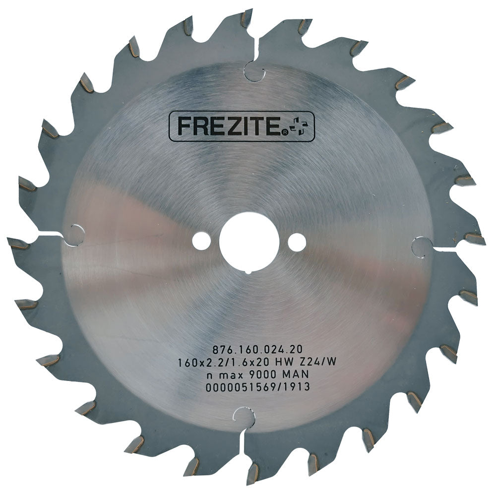 Sägeblatt 160mm x 2,2mm x 20mm Z24 W
