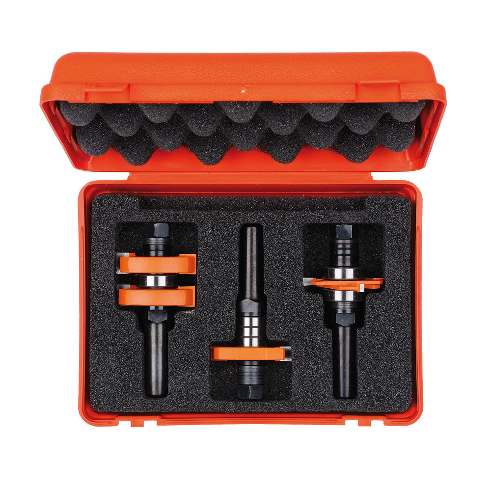 Cuttermesser-Set | Nutfräser-Set Durchmesser 41,2mm gerade Ausführung | Schaft 12mm
