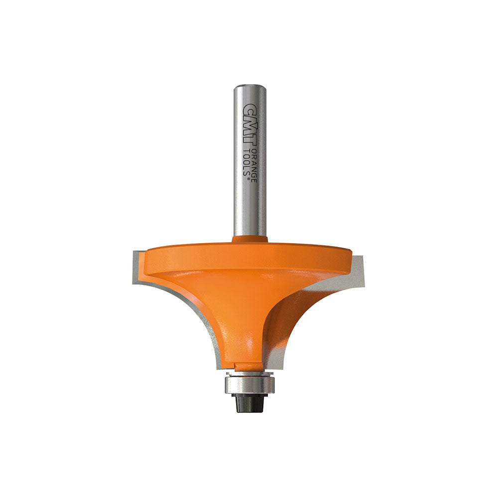 Abrundfräser 16mm Radius | mit kleinem Anlaufring | 8mm Schaft