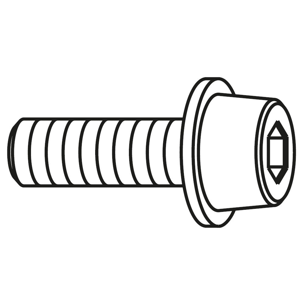 Schraube für Lager 9,5 mm und 12,7 mm
