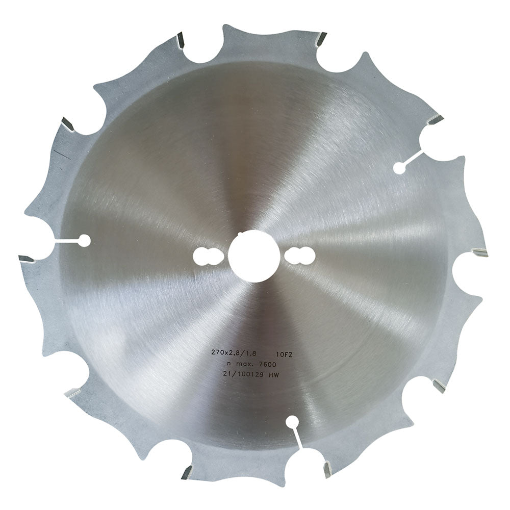 Sägeblatt 270mm x 2,8mm x 30mm Z10 F für Porenbeton