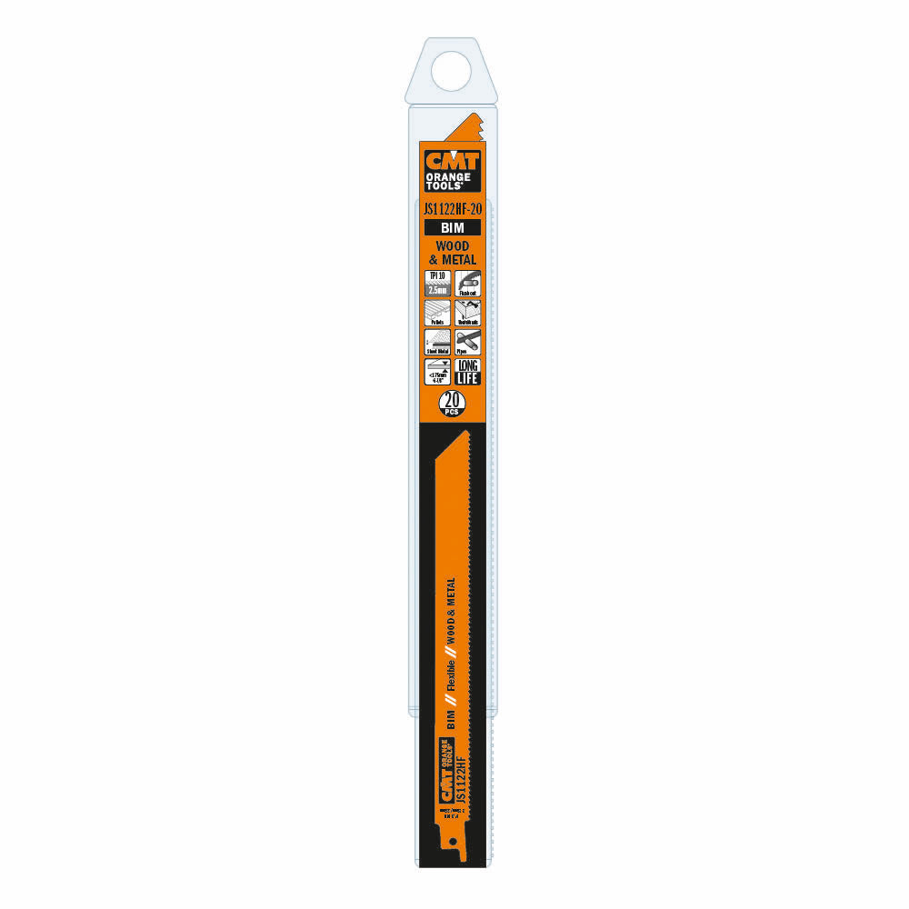 Säbelsägeblatt 225mm BIM für Palettenschneiden - 20er-Pack