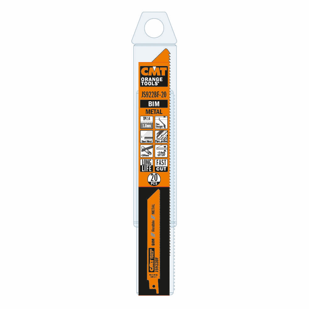 Säbelsägeblatt 150mm BIM für dickes Metall - 20er-Pack