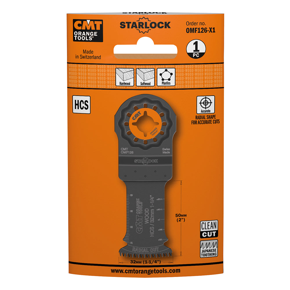 Starlock 35x50mm HCS Holz