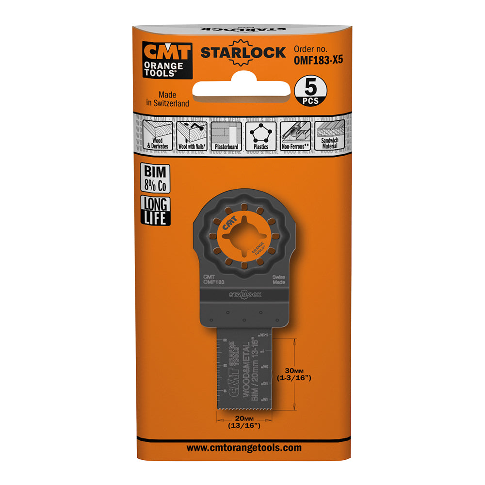 Starlock 20x34mm BIM Holz/Metall