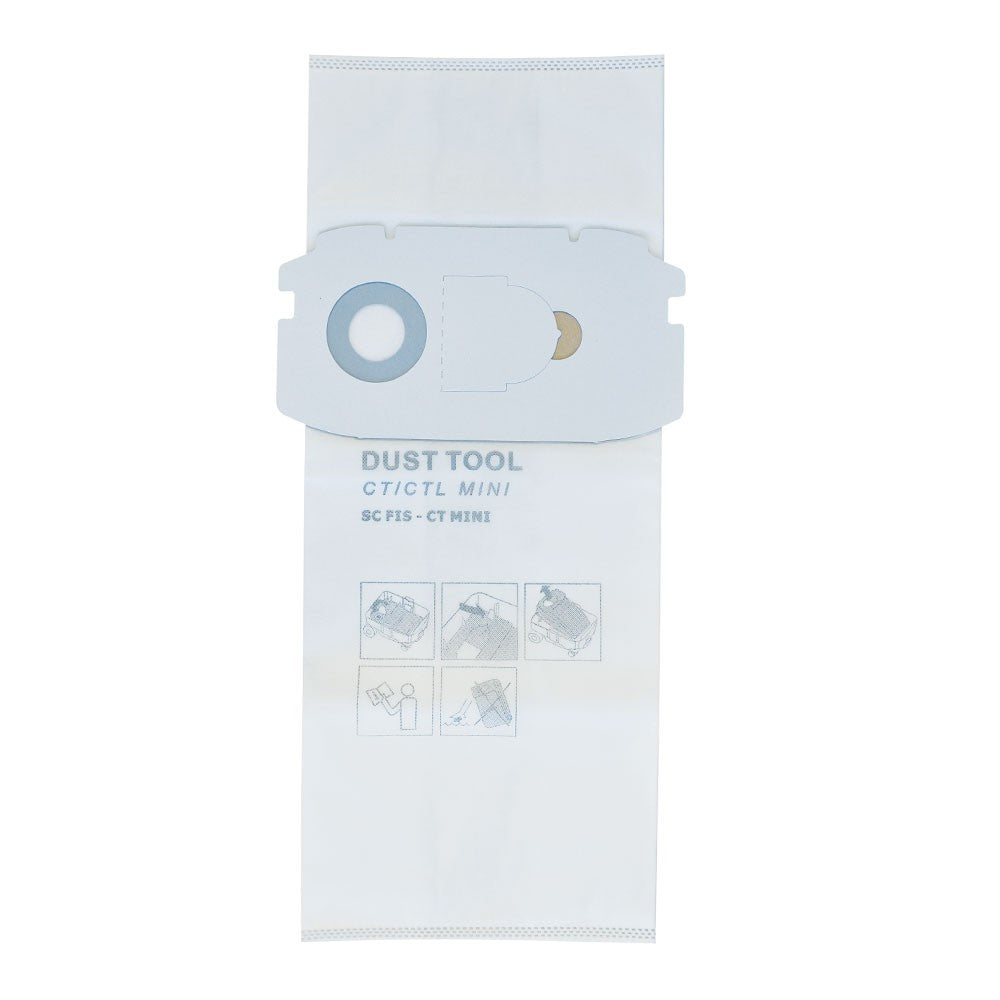 Vliesfilterbeutel für Festool CT Mini | 5 Stück