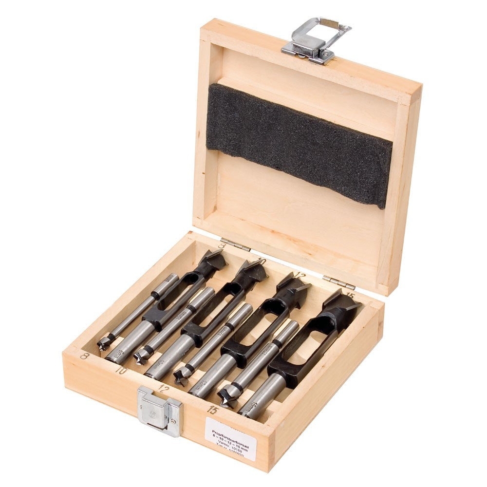 Forstnerbohrer und Astlochschneider Set 8-teilig 8mm für 15mm