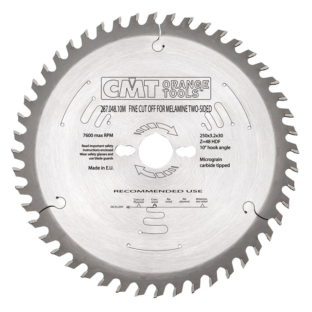 Sägeblatt 303mm x 3,2mm x 30mm Z60 HDF Neg