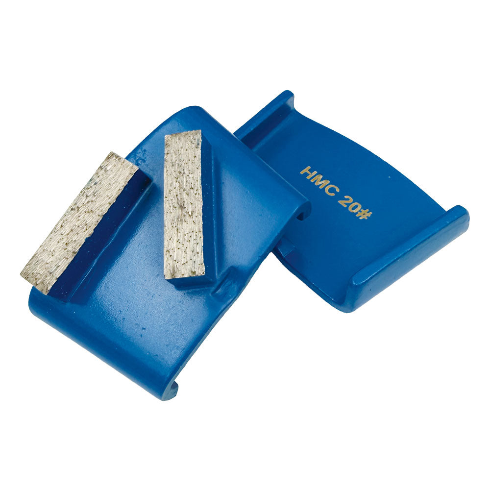 Schleifsegment HTC/HMC DIA Korn 20 - BLAU - Für mittelhartem Beton
