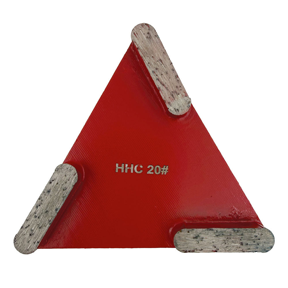 Schleifsegment HC DIA Korn 20 - ROT - Für Hartbeton - Triseg für iDisc/Turbo Disc