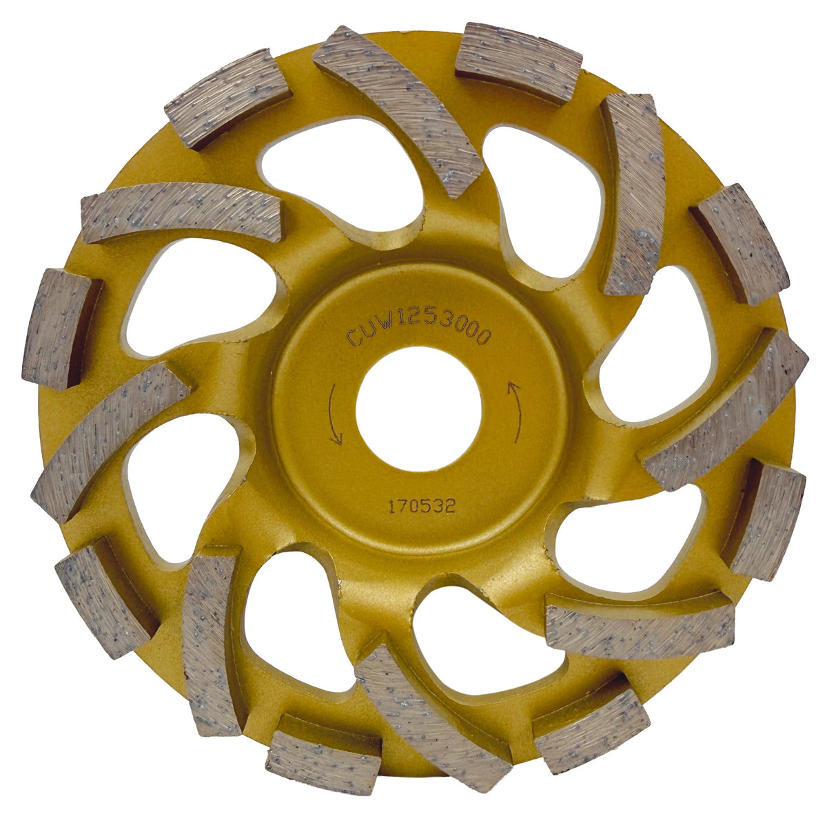 Schleiftopf 125 x 22,2 mm – Für Hartbeton