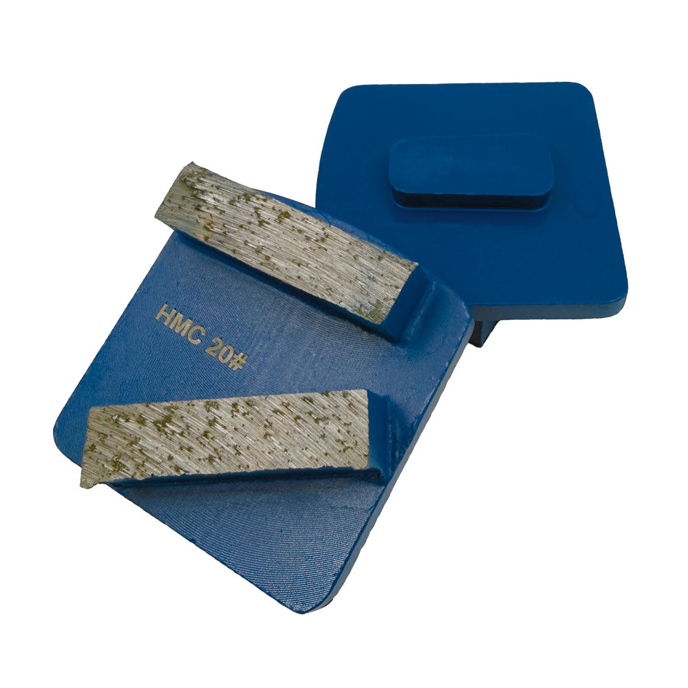 Schleifsegment HMC DIA Körnung 20 - BLAU - Für mittelharten Beton - Long Life - Für Husqvarna
