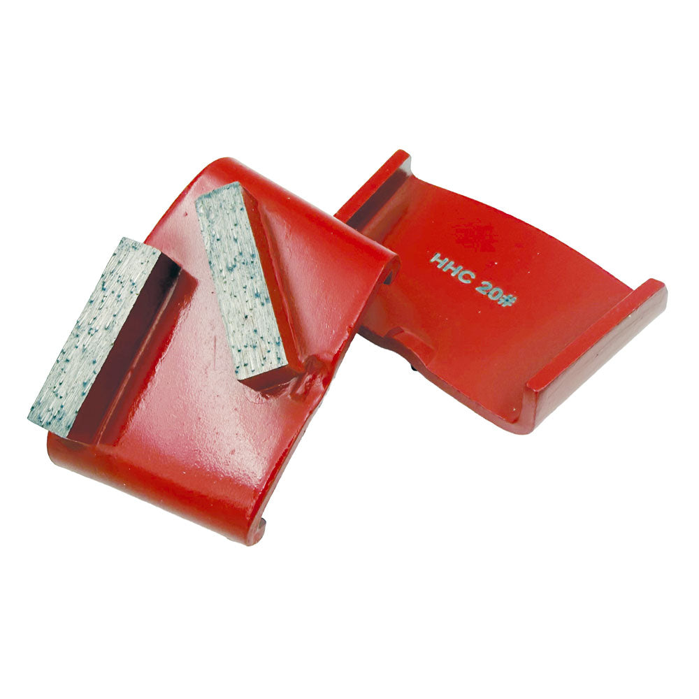 Schleifsegment HTC/HHC DIA Korn 20 – ROT – Für Hartbeton