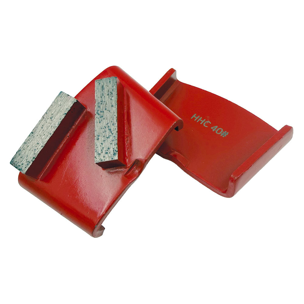 Schleifsegment HTC/HHC DIA Korn 30/40 - ROT - Für harten Beton