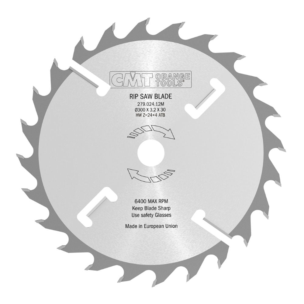 Sägeblatt 300mm x 3,2mm x 30mm Z24+4 W
