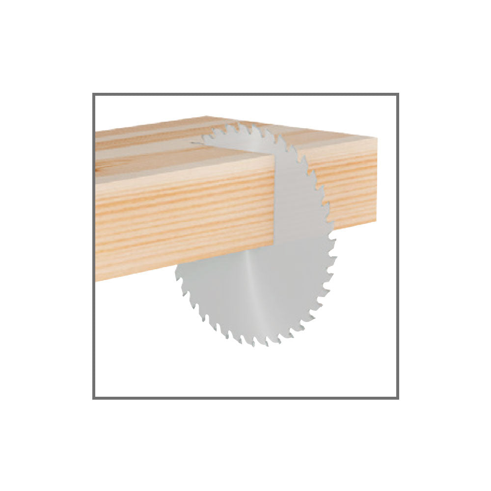 Kreissägeblatt 300mm x 3,2mm x 30mm Z72 TF Chrom