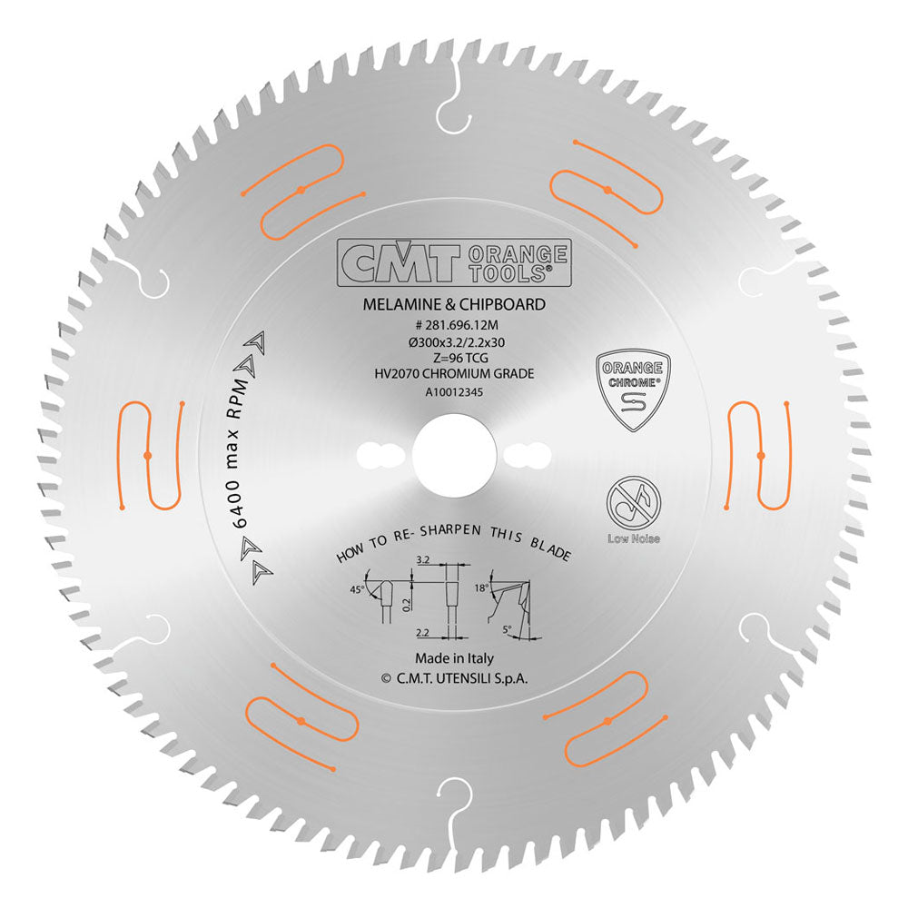 Sägeblatt 250mm x 3,2mm x 30mm Z80 TF Chrom