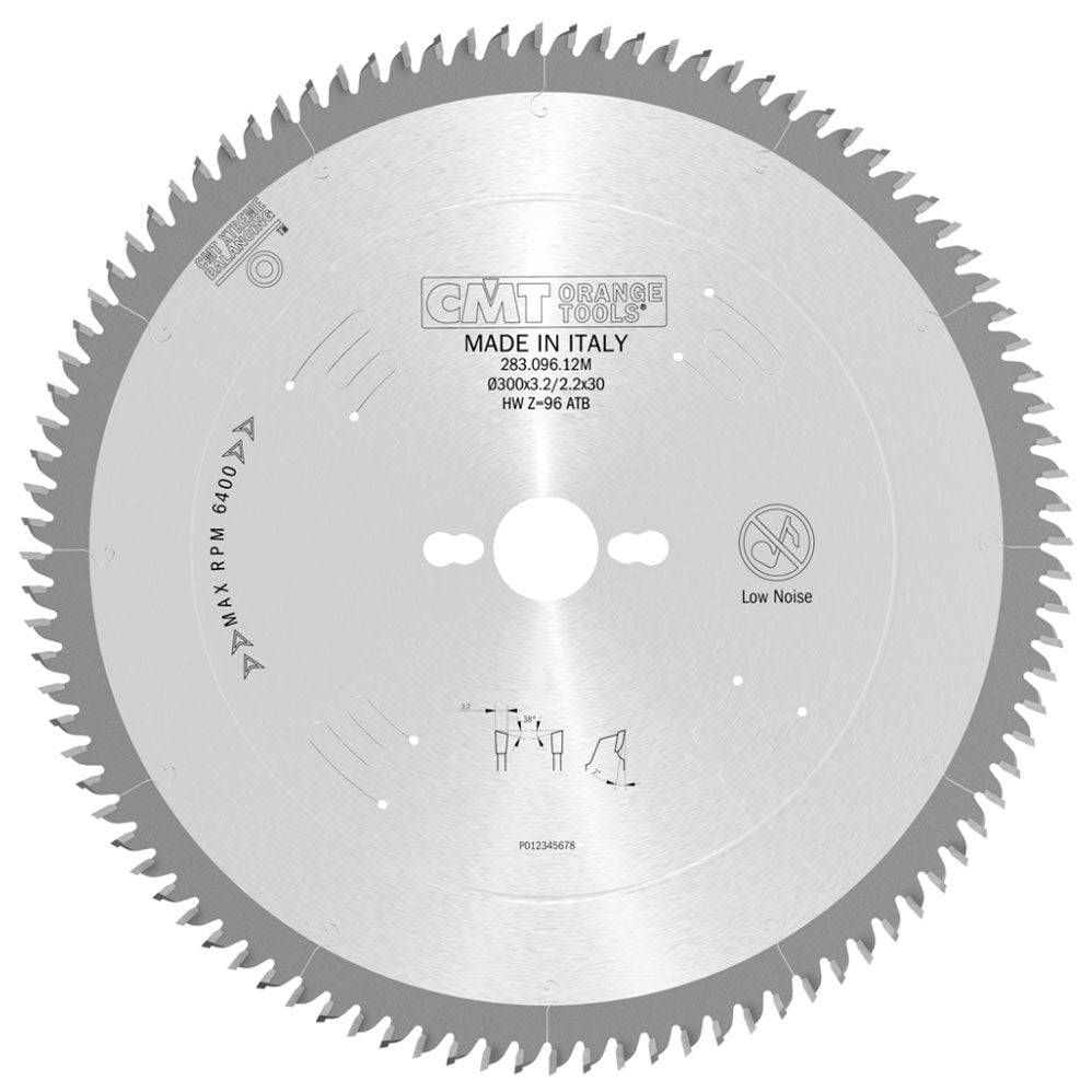 Sägeblatt 300mm x 3,2mm x 30mm Z96 W40°