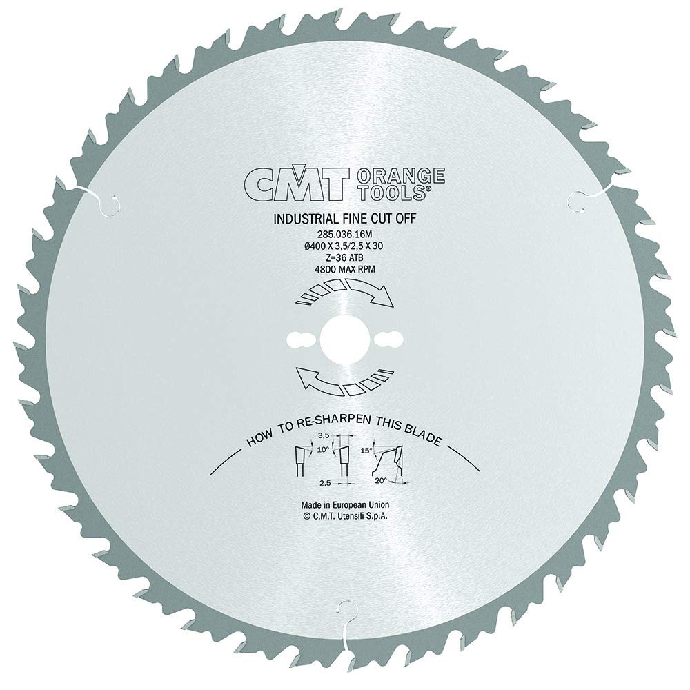 Sägeblatt 400 mm x 3,5 mm x 30 mm Z36 WB