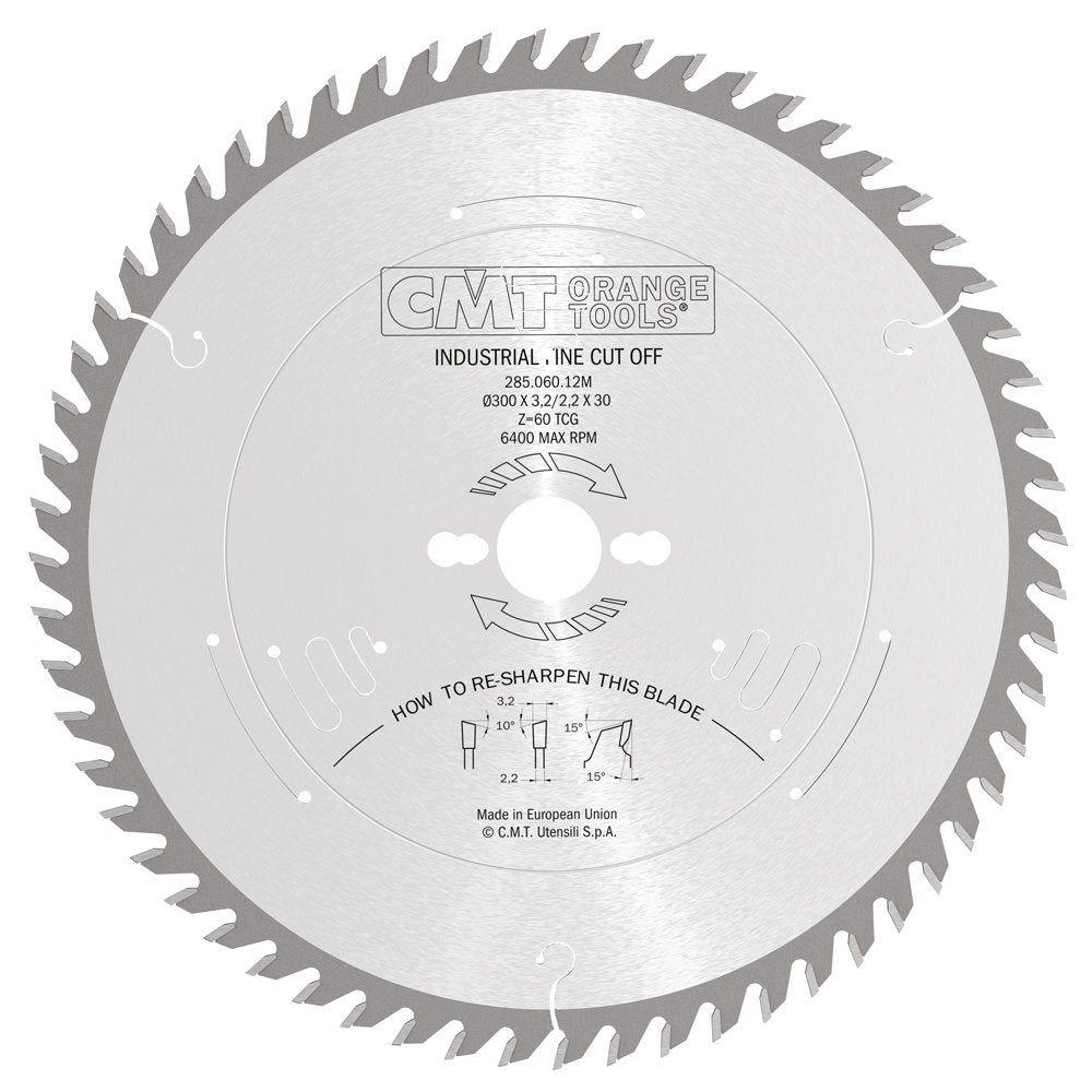Sägeblatt 300mm x 3,2mm x 30mm Z60 GW