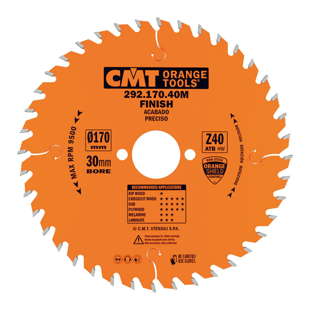 Sägeblatt 170mm x 2,6mm x 30mm Z40 W