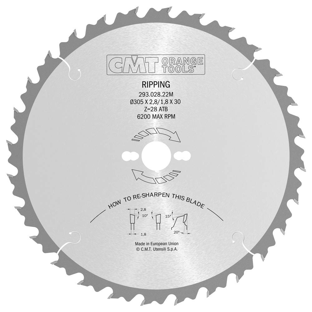 Sägeblatt 305mm x 2,8mm x 30mm Z28 WB