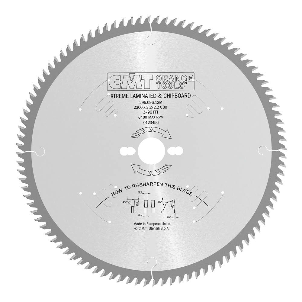 Sägeblatt 300mm x 3,2mm x 30mm Z96 FFT