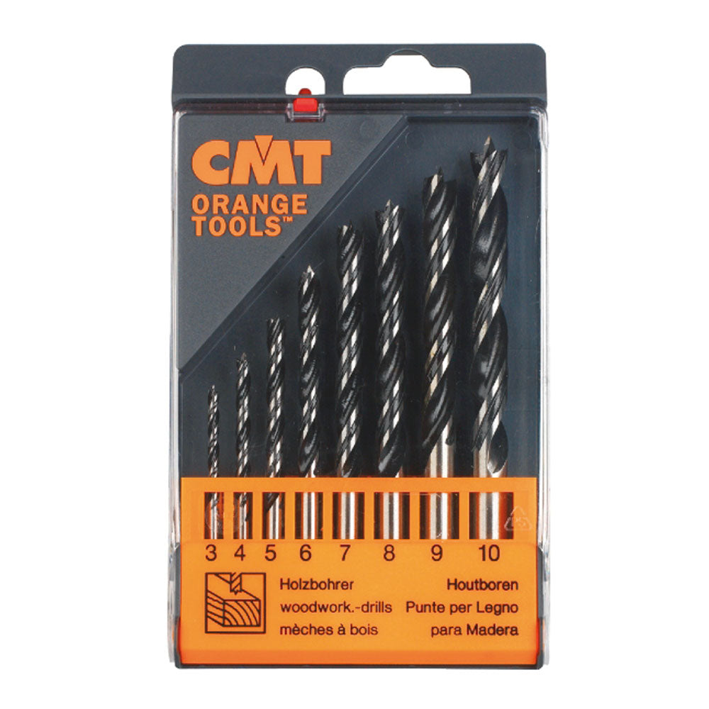 Bohrersatz | 3 mm für 10 mm | 8-teilig | Rechtsspirale