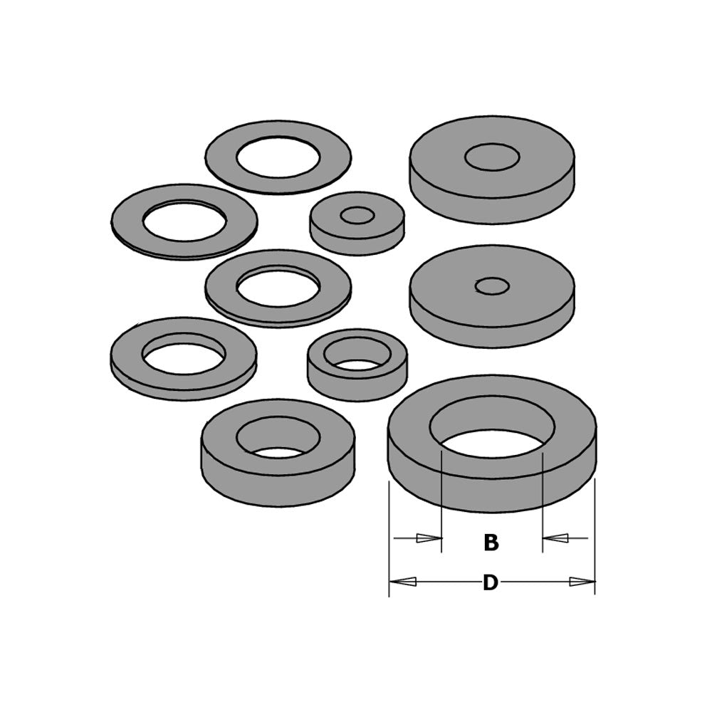 Distanzring 14,7 mm x 8 mm x 4,0 mm