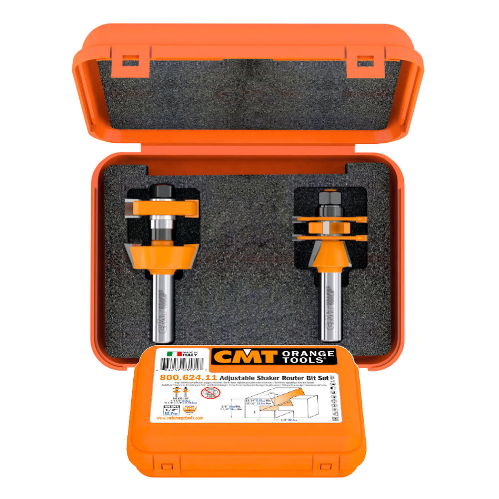Cutter-Messerset | Nutenfräser-Set Durchmesser 41,2mm | Schaft 12mm
