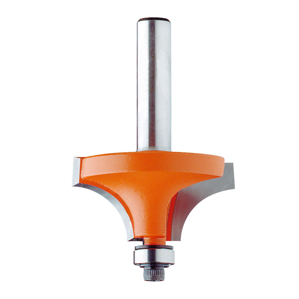 Abrundfräser 12,7mm Radius | mit kleinem Anlaufring | 8mm Schaft