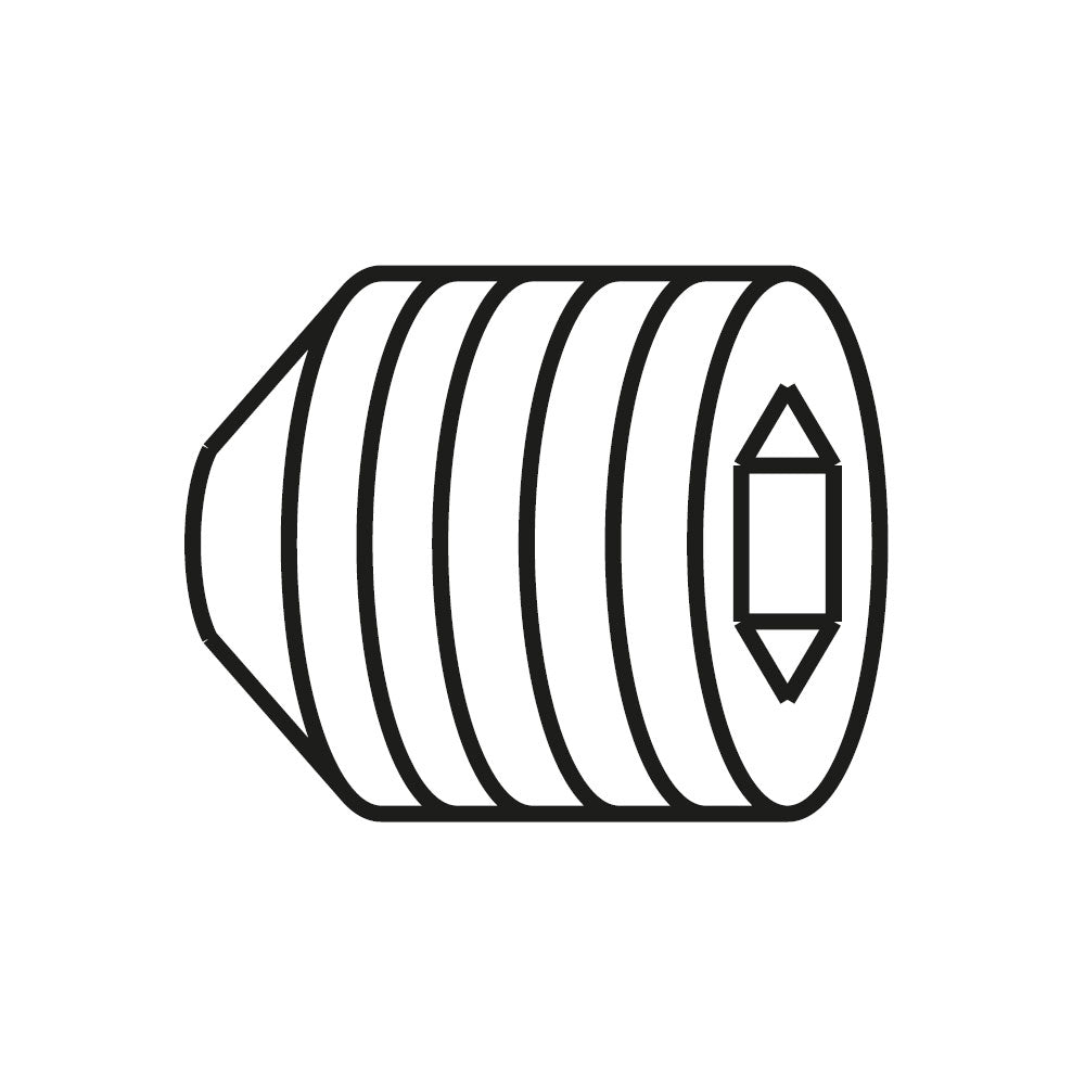 Schraube für Anschlagring 3 mm