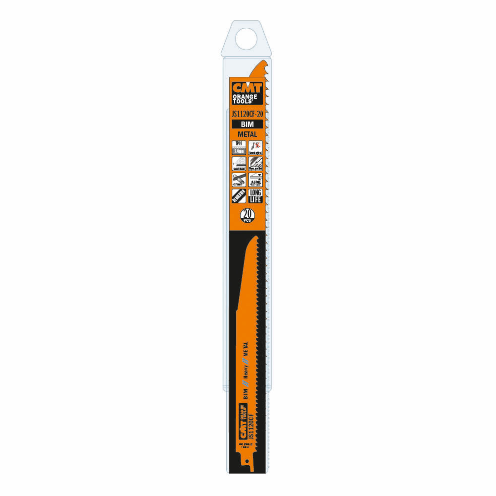 Säbelsägeblatt 225mm BIM für dickes Metall - 20er-Pack