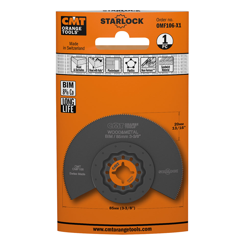 Starlock 85 mm HSS Holz und Metall