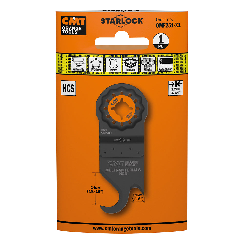 Starlock 41x41mm HCS-Messer
