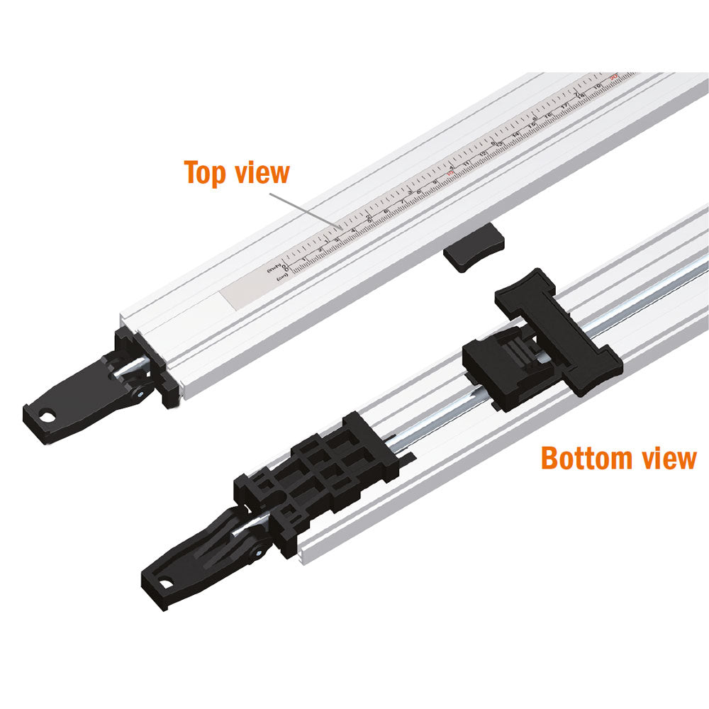 Professionelle Führungsschienen-Klemmen 915mm | CMT