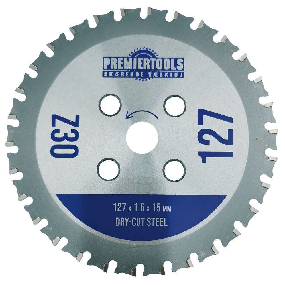 Sägeblatt 127mm x 1,6mm x 15mm Z30 Trockenschnitt