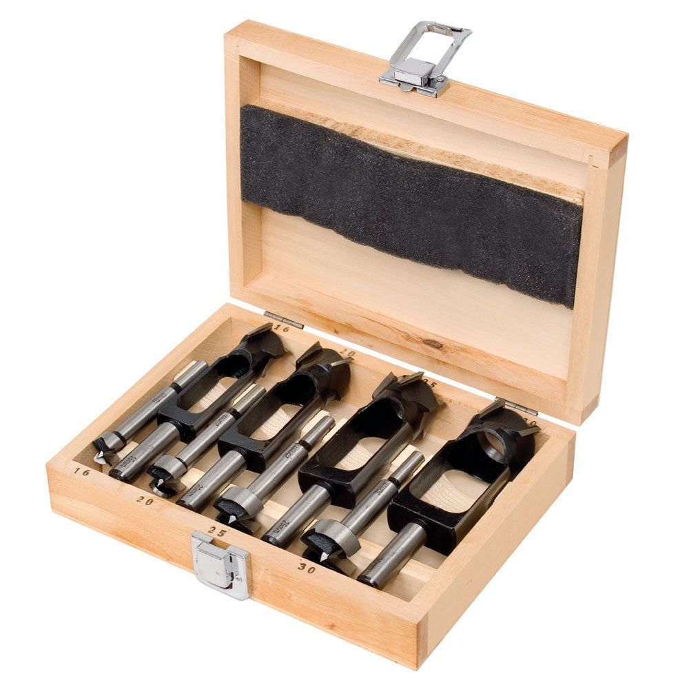 Forstnerbohrer- und Dübelschneider-Satz 8-teilig 16mm für 30mm